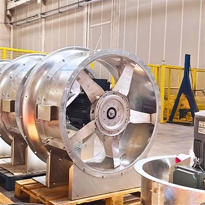 Industriell axialfläktteknik driver effektiviteten i moderna ventilationssystem