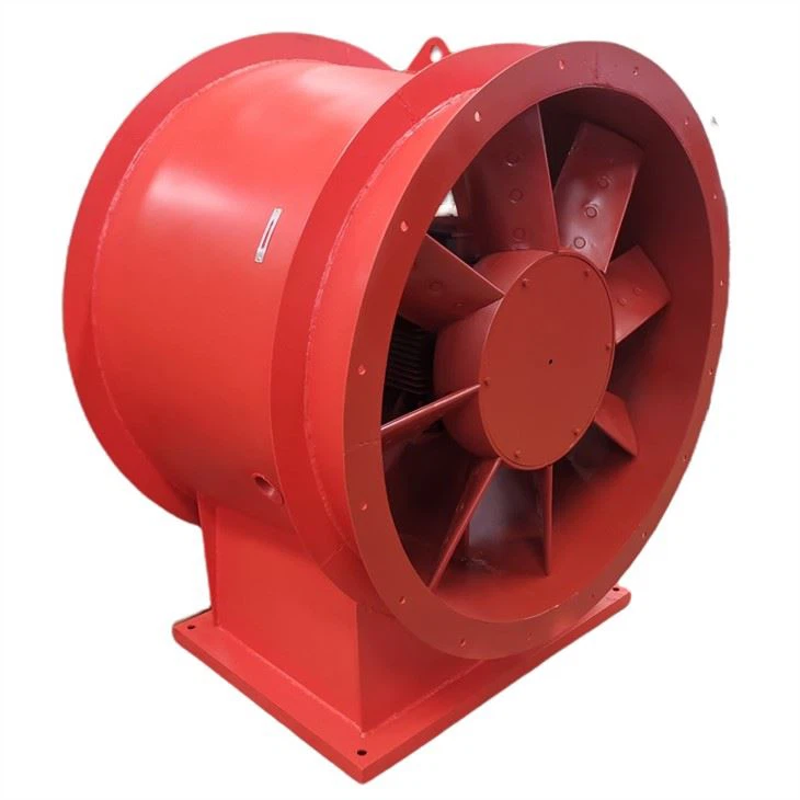 Mine auxiliary ventilation axial flow fan