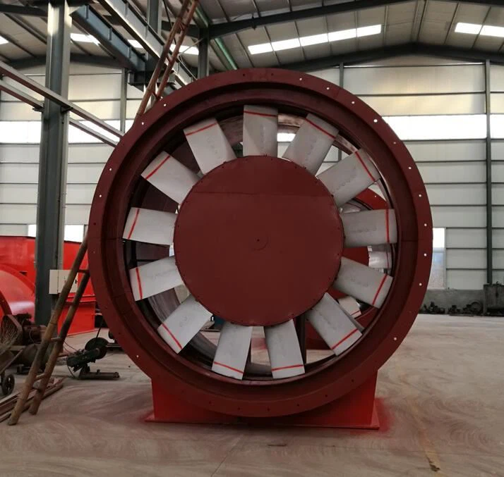 Ducted flue gas exhaust fan Fire fan